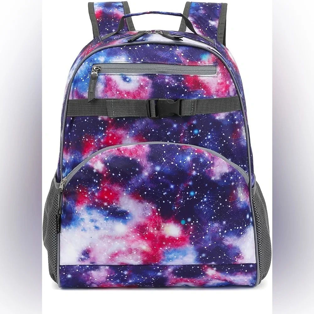 NEW Galaxy Print Backpack